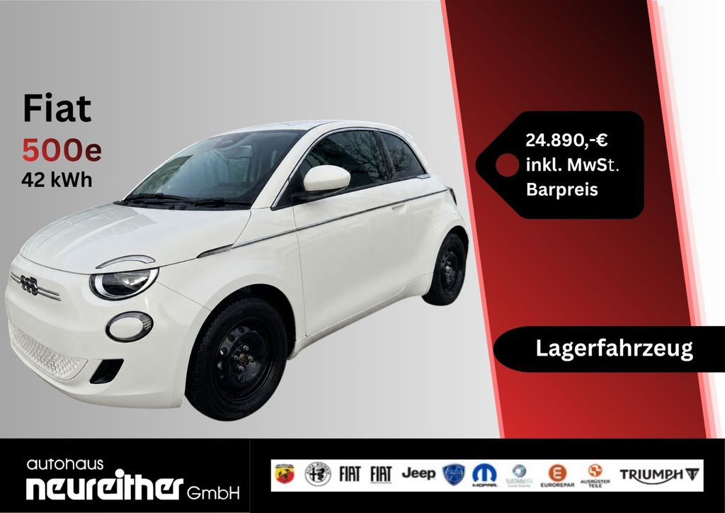 Bild des Angebotes Fiat 500e 42kwh *Style Paket*CarPlay*DAB*