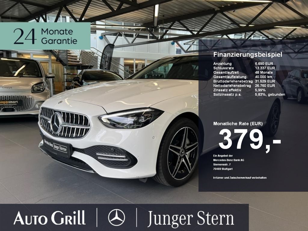 Bild des Angebotes Mercedes-Benz C 300 e T Ava AMG Distronic SHZ Navi LED CarPlay