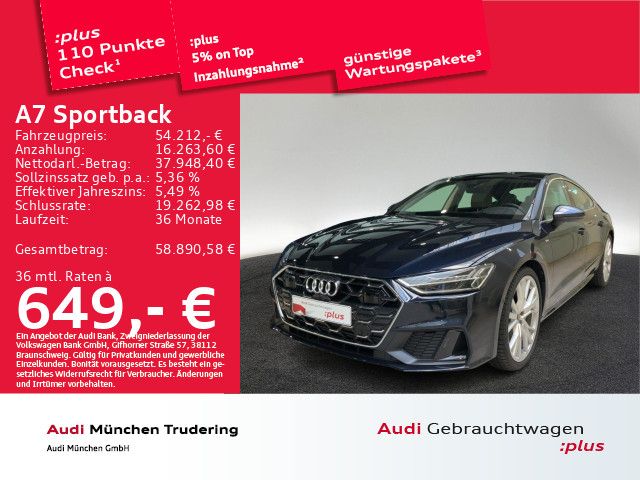 Audi A7 Sportback 55 TFSI qu. S tronic S line Pano/AC