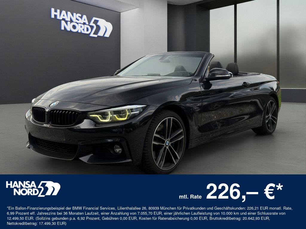 Bild des Angebotes BMW 435d xDrive Cabrio M-SPORT LED NAVI KEYLESS 19"