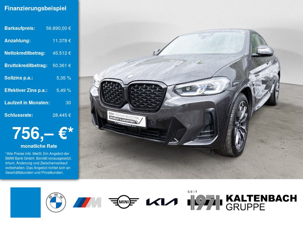 Bild des Angebotes BMW X4 xDrive 30d M-Sport FACEL. PANO AHK HUD LASER
