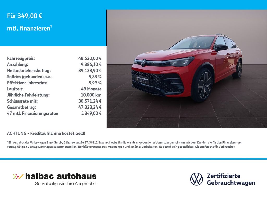 Bild des Angebotes Volkswagen Tiguan 1.5 TSI DSG R-Line+AHK+WR+MARTIX+NAVI+BLA