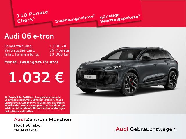 Bild des Angebotes Audi Q6 e-tron S line Pano/LuftFed/ACC/HuD