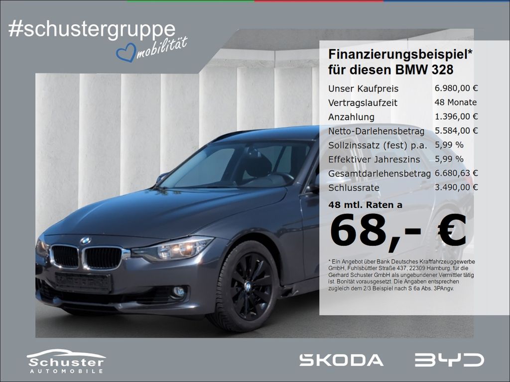Bild des Angebotes BMW 328 i Touring*AHK el.Heckkl PDC Klimaautom 17*
