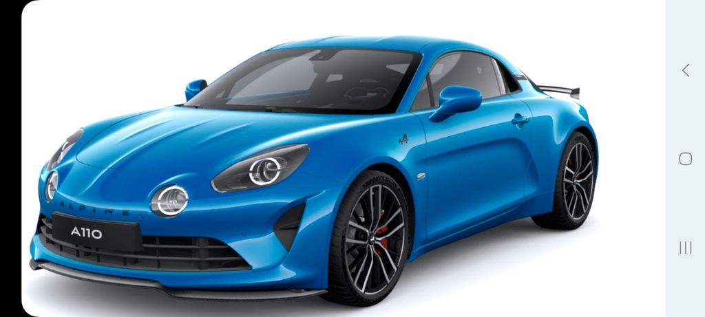 Alpine A110 GTS 300PS kein Eintrag im Brief