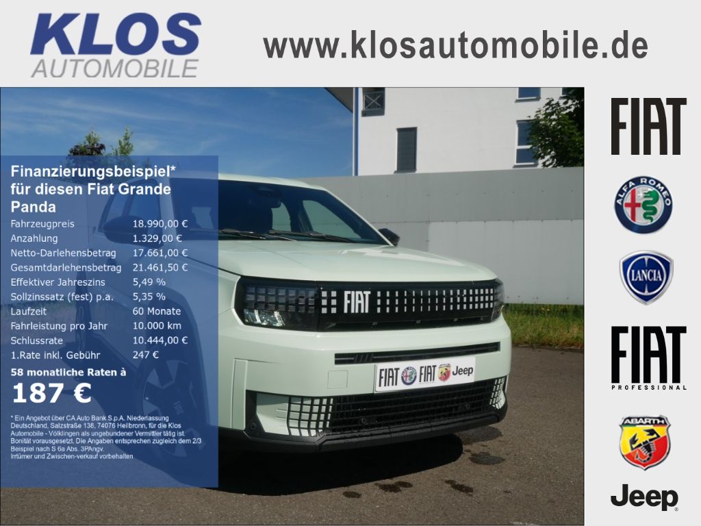 Bild des Angebotes Fiat Grande Panda ICON BENZINER 1.2 TURBO MT6 100 PS