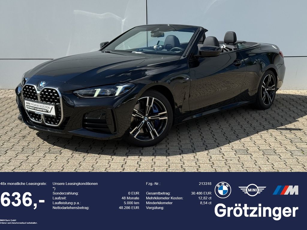 Bild des Angebotes BMW 430i xDrive Cabrio M Sportpaket Leasing 793€ ohn