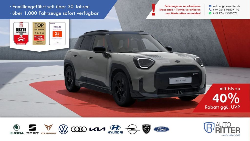 Bild des Angebotes MINI Aceman SE John Cooper Works Trim HuD|RFK|PANO...