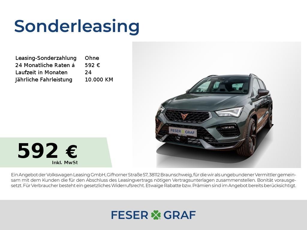 Bild des Angebotes Cupra Ateca VZ Tribe Ed 2.0TSI DSG 4Drive AHK/NAVI/LED