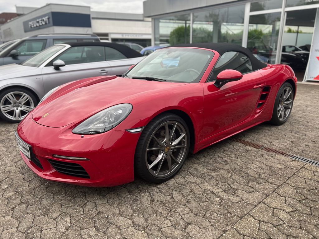 Bild des Angebotes Porsche Boxster 718  Sport Sportabgas/ KAMINROT"