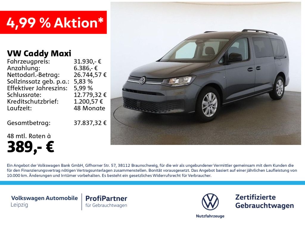 Bild des Angebotes Volkswagen Caddy Maxi Life *AHK*Navi*Standhzg-*PDC*SHZ