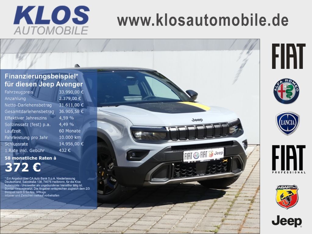 Bild des Angebotes Jeep Avenger THE NORTH FACE 1.2 4xe HYBRID 145 PS DCT