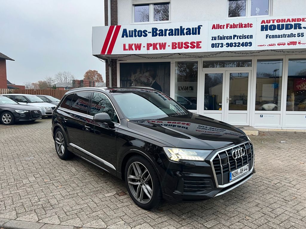 Bild des Angebotes Audi Q7 50 TDI quattro S Line 7 Sitzer Pano