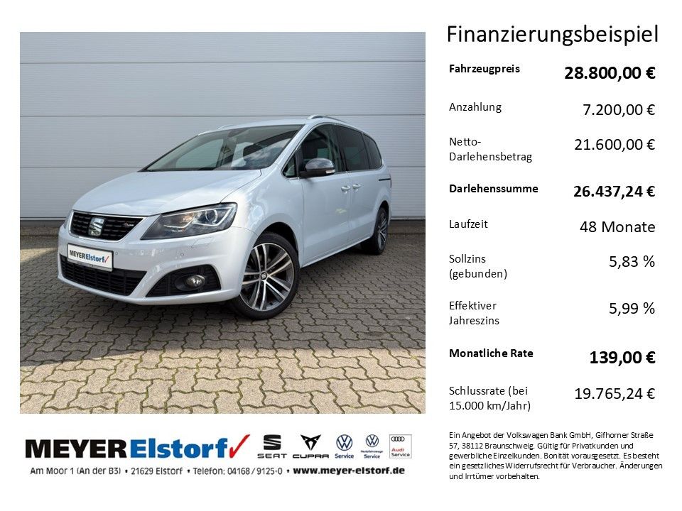 Bild des Angebotes Seat Alhambra FR-Line 1.4 TSI DSG AHK DCC ACC 7-Sitze