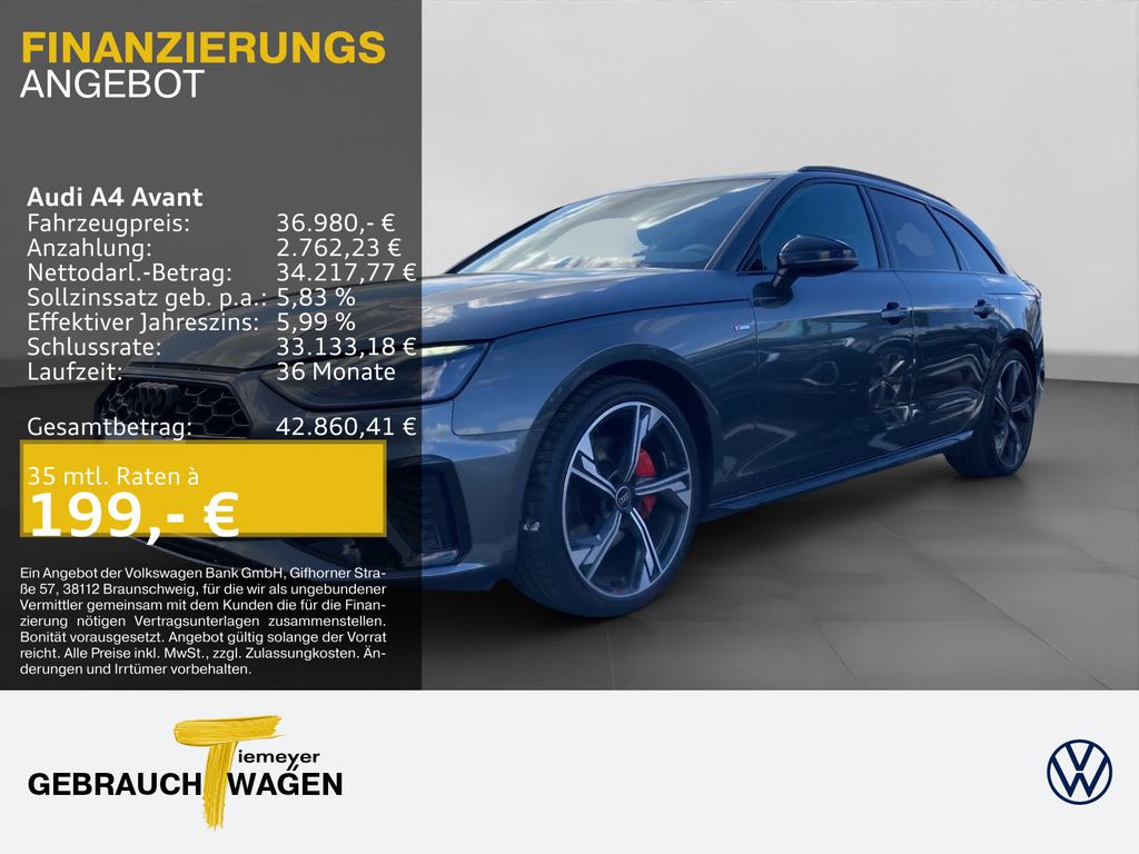Audi A4 Avant 40 TFSI Q 2x S LINE AHK MATRIX-LED LM19