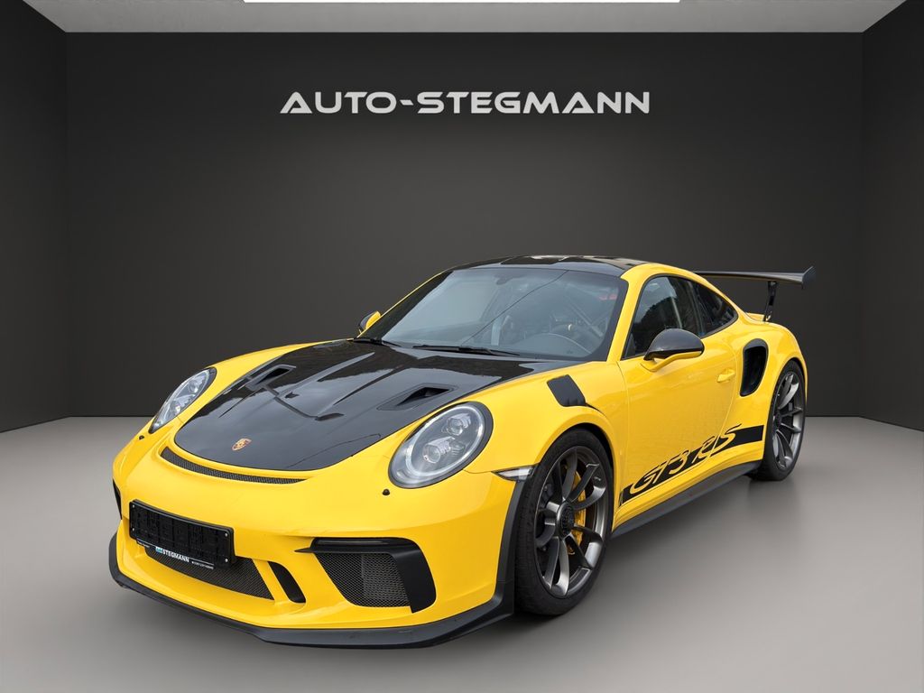 Bild des Angebotes Porsche 991 GT3 RS Weissach/ PCCB/ Lift/ Leder/ Gelb