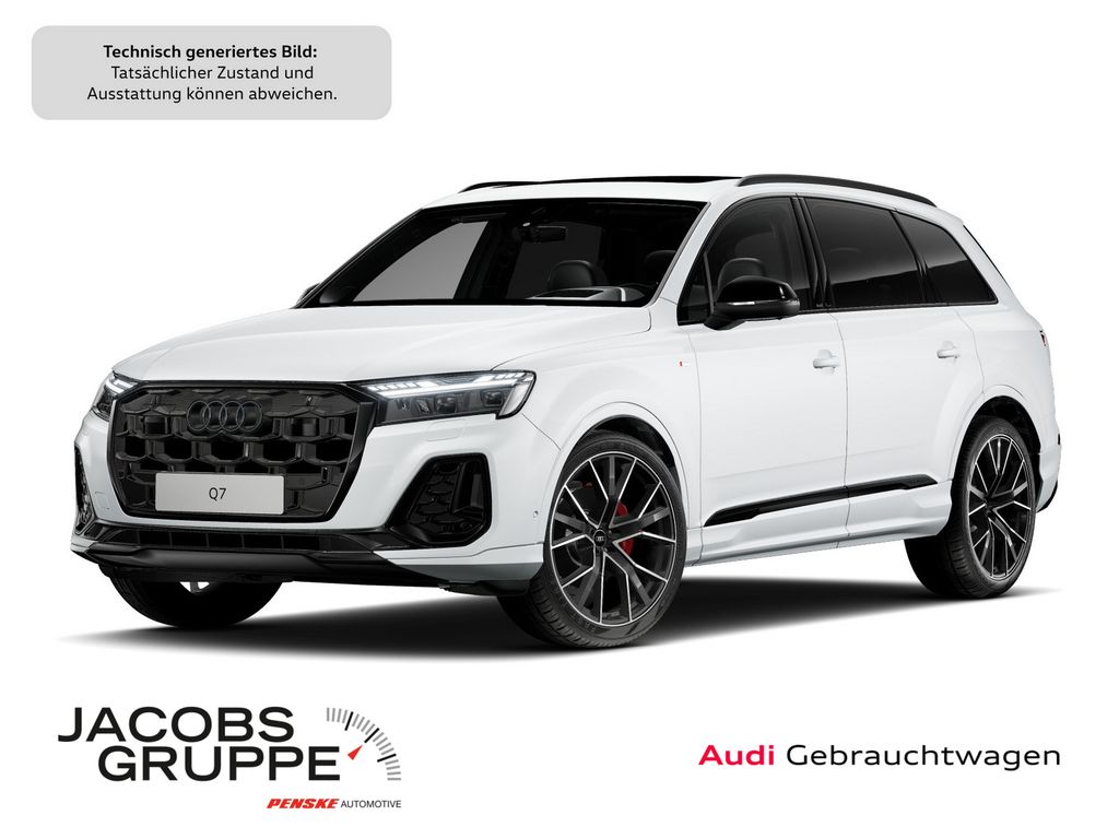 Bild des Angebotes Audi Q7 TDI 2xS line/Black+/360°/HuD/Laser/Pano/AHK/2