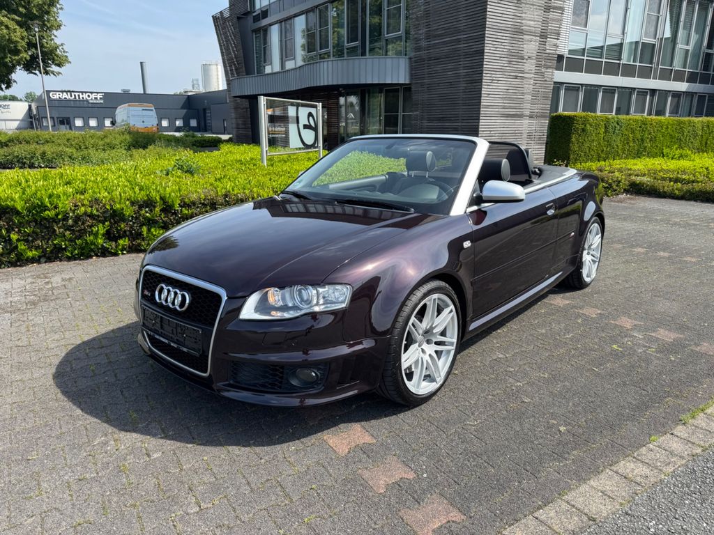 Audi RS4 4.2 Cabrio Dark Burgundy  Bose  Carbon