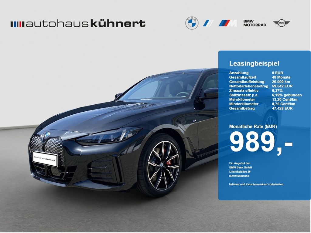 BMW i4 xDrive40 Gran Coupé M-Sport UPE 87.960 EUR