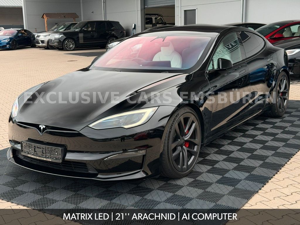 Tesla MODEL S PLAID | MATRIX LED | AI COMPUTER 4 | 21'