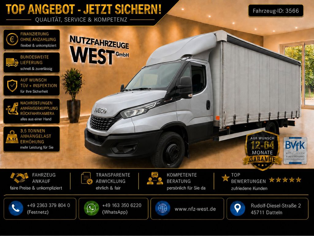 Bild des Angebotes Iveco Daily 70-210 Hi-Matic XXL Maxi Pritsche*1.Hand*