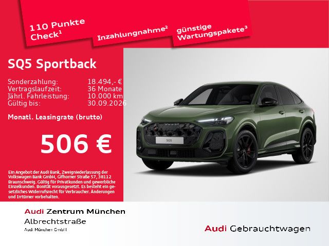 Bild des Angebotes Audi SQ5 Sportback TFSI S tronic LuftFed/StdHzg/ACC/A