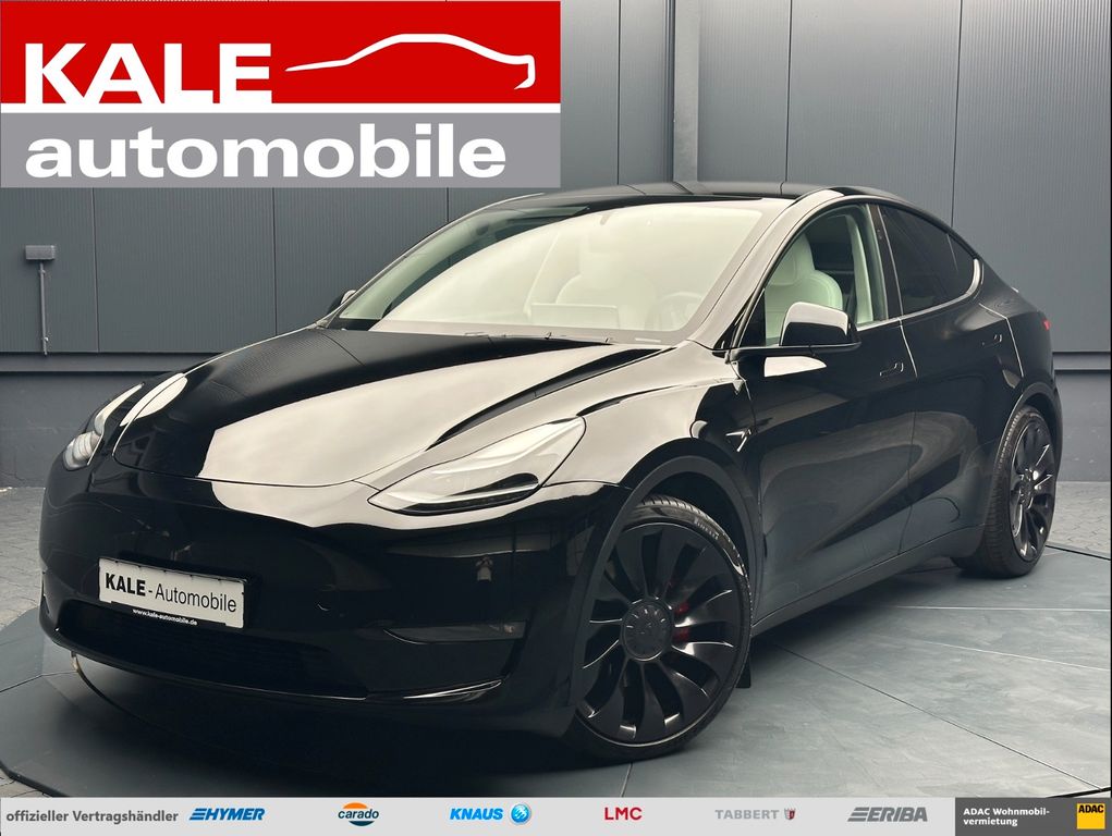 Bild des Angebotes Tesla Model Y Performance Dual AWD*LEDER/Weiss*21Zoll*