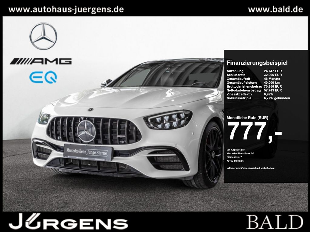 Mercedes-Benz E 63 AMG S 4M+ Vmax/Pano/Burm/Sitzklima/HUD/20'