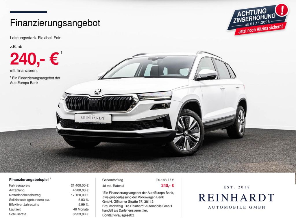 Bild des Angebotes Skoda KAROQ 2.0TDi AMBITION 17Z./LED/ACC/KAMERA/KLIMA
