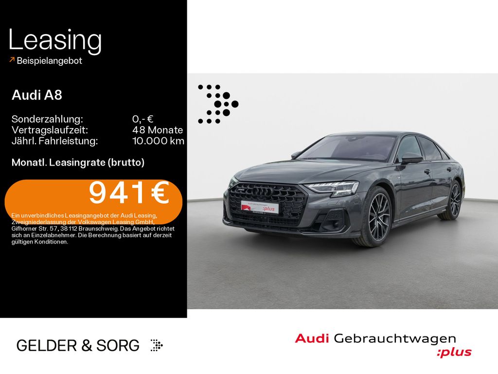 Bild des Angebotes Audi A8 60 TFSIe quattro 59km/WLTP*Air*Massage*HuD