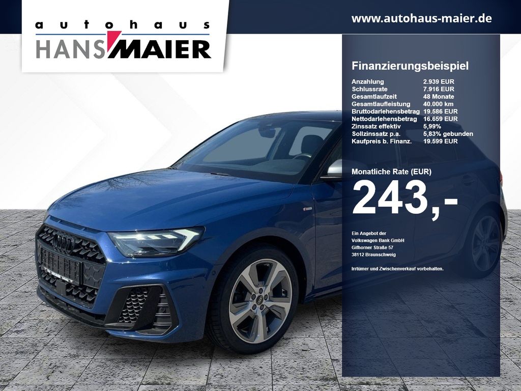 Bild des Angebotes Audi A1 Sportback TFSI S line Comp Navi PDC ACC 8fach