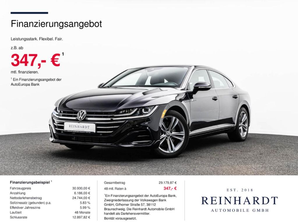 Volkswagen ARTEON LIMOUSINE 2.0TSi R LINE IQ-L/ACC/KAMERA