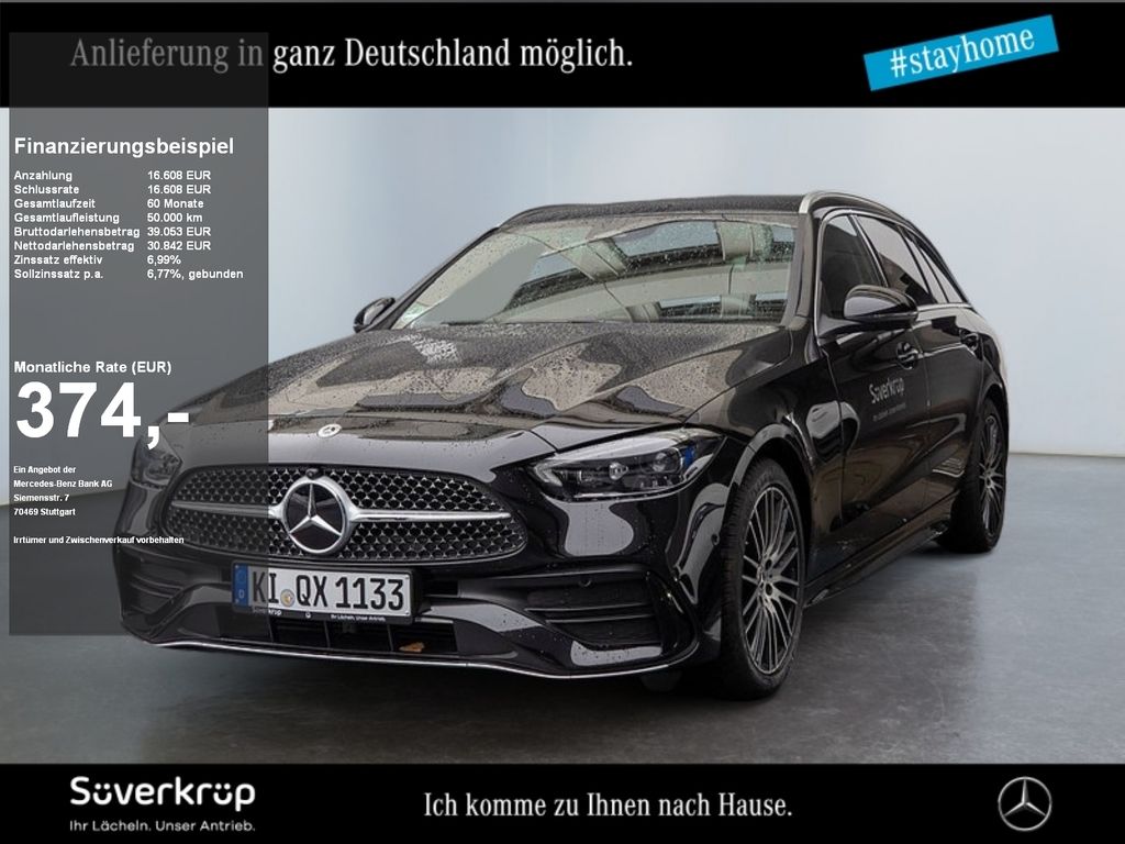 Bild des Angebotes Mercedes-Benz C 220 d T-Modell AMG MEMO 360 AHK DISTR KAMERA