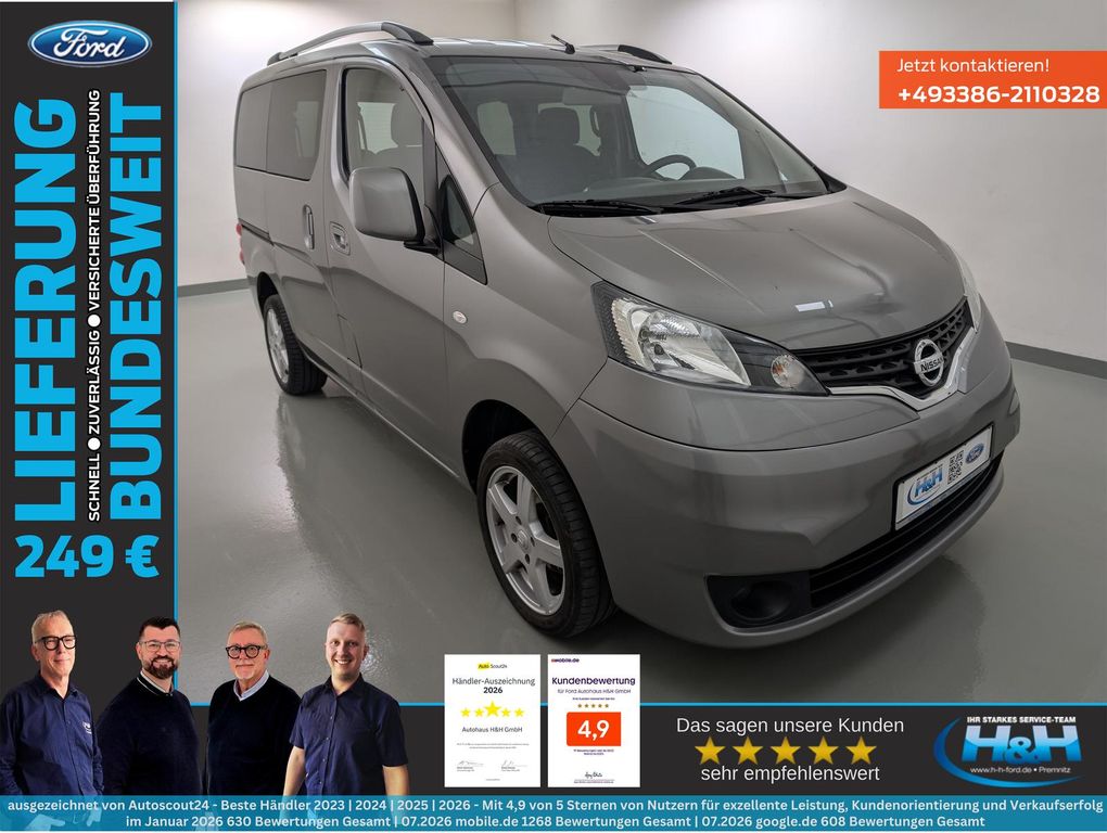 Bild des Angebotes Nissan NV200 1.6 Benzin Evalia Tekna AHK+Kam+SHZ+Navi