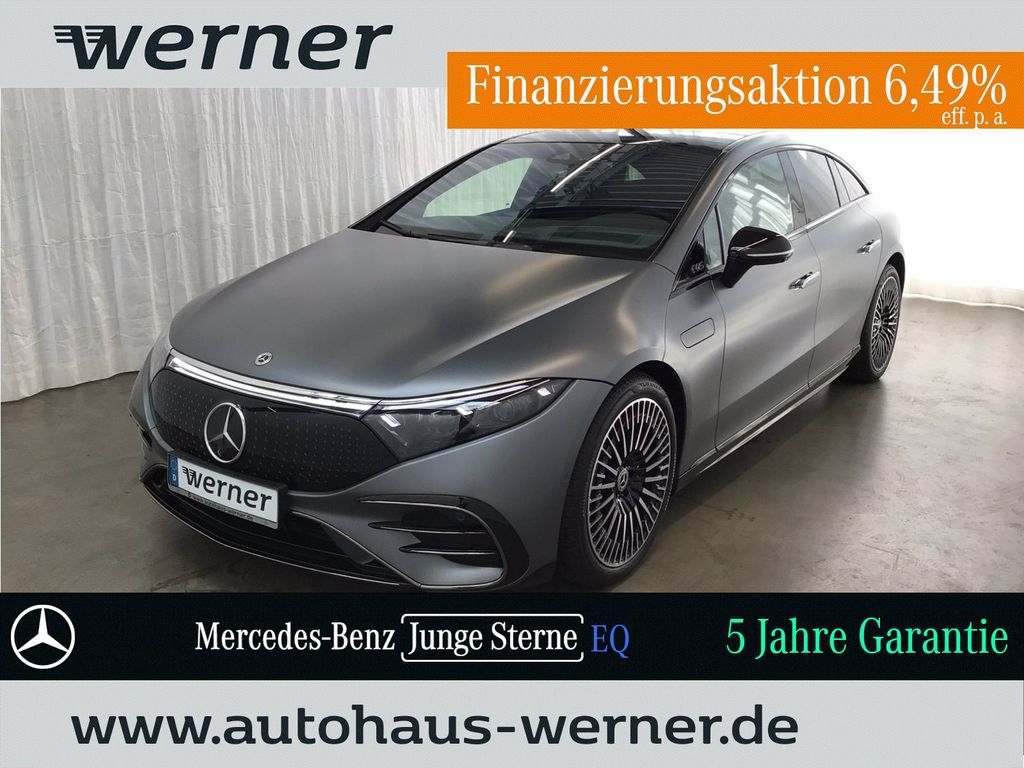 Bild des Angebotes Mercedes-Benz EQS 580 4M AMG-PREMIUM NIGHT "MAGNO" HYPERS PANO