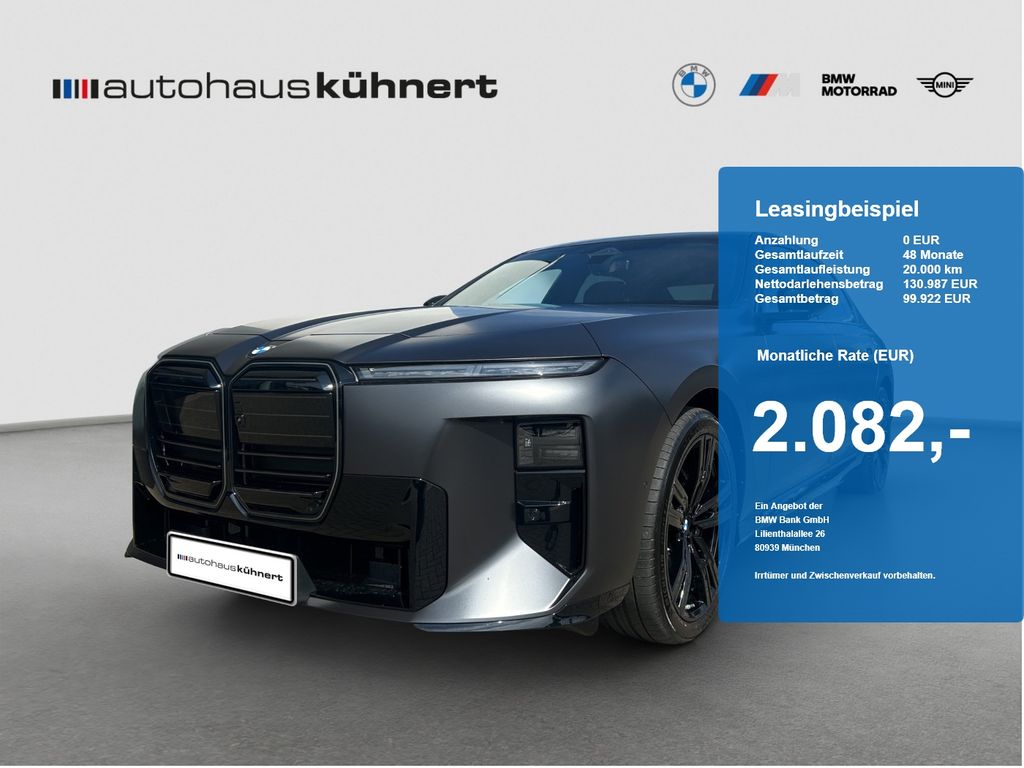 BMW i7 60 xDrive Lim M-Sport UPE: 173.430 EUR