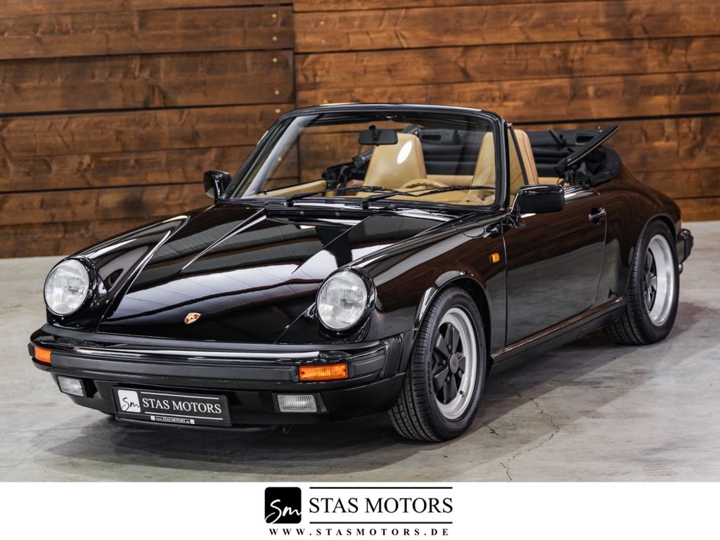 Porsche 911 3.2 G CABRIO*G50*DEUTSCH*MANUELLES VERDECK