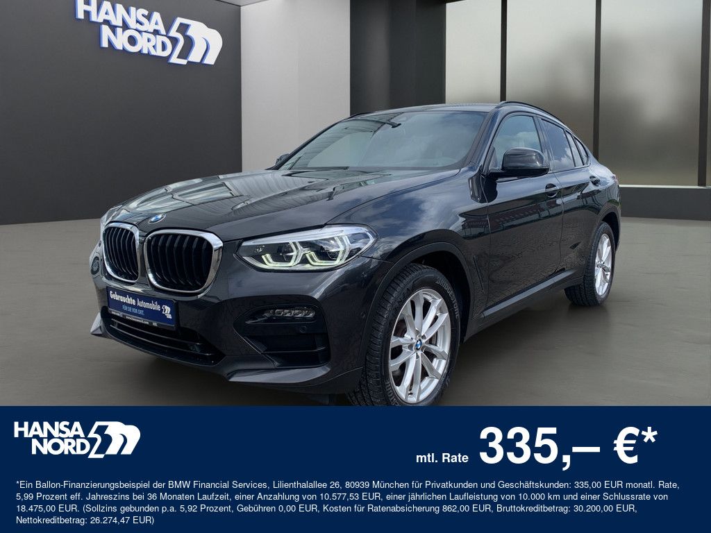 Bild des Angebotes BMW X4 xDrive20i ADVANTAGE LED NAVI HUD PANO PDC 19"