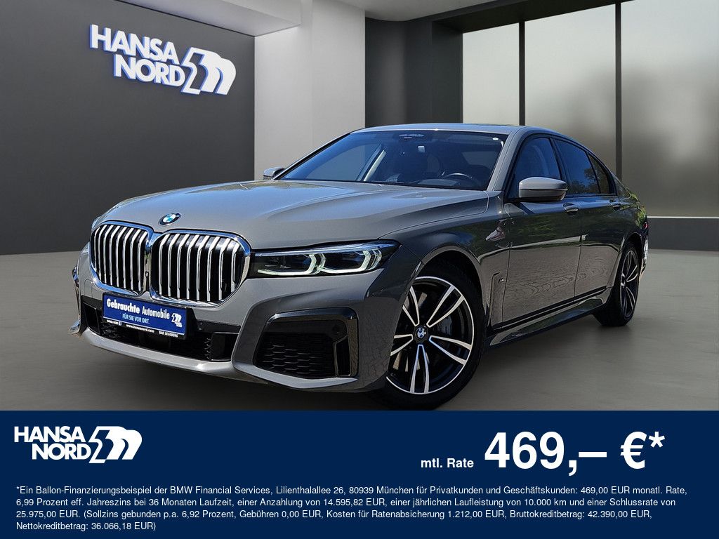 Bild des Angebotes BMW 750d xDrive M-SPORT LASER NAVI HGSD 360° 19" AHK