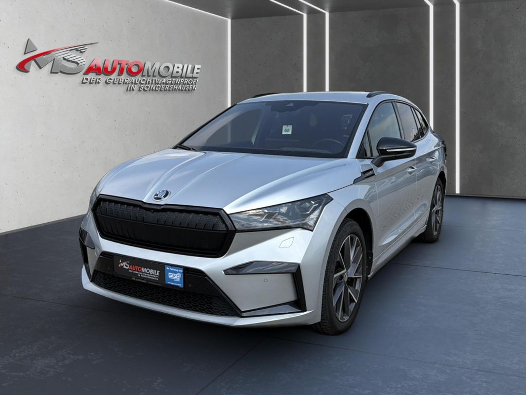 Bild des Angebotes Skoda Enyaq 80 Sportline+DCC+AHK+HUD+ACC+360°+WÄRMEP.