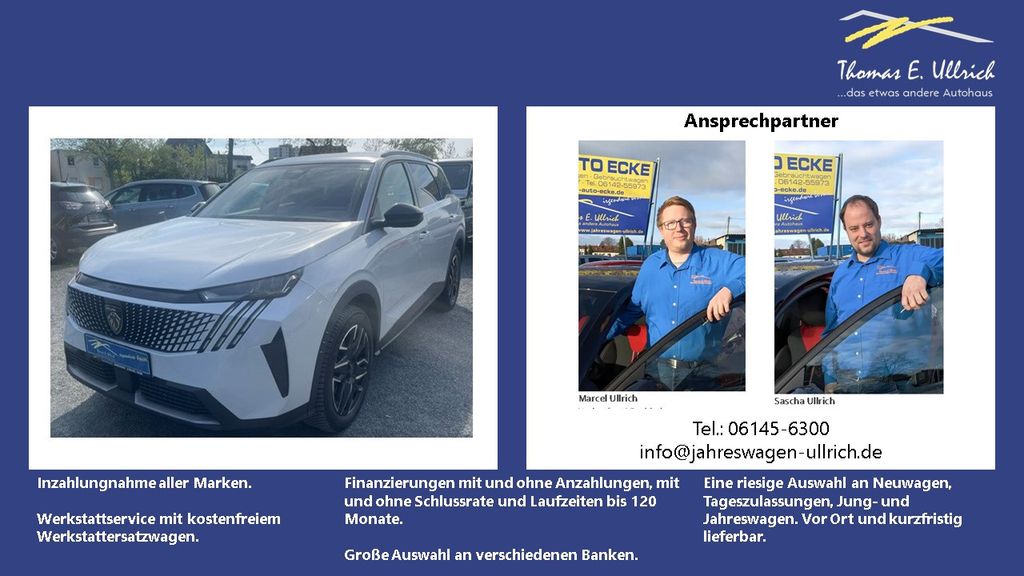 Bild des Angebotes Peugeot Neuer 5008 Allure MildHybrid AT+7Sitze+KlimaAT
