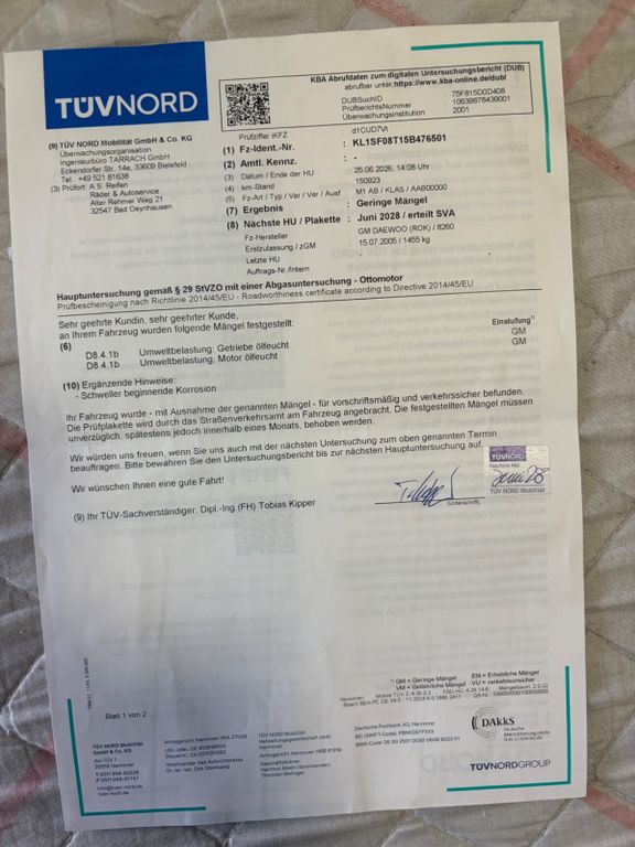 Bild des Angebotes Daewoo Kalos 1.2 S S