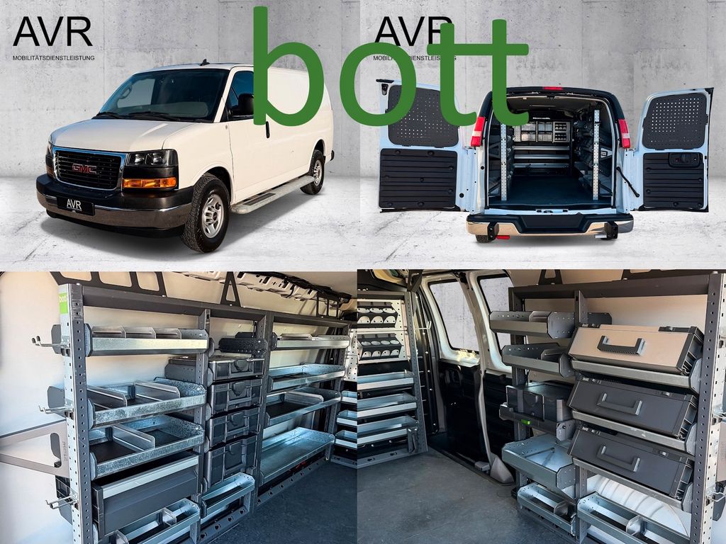 Bild des Angebotes GMC Savana Cargo*6.0 V8*345 PS*35.650km*Bott*Regal*