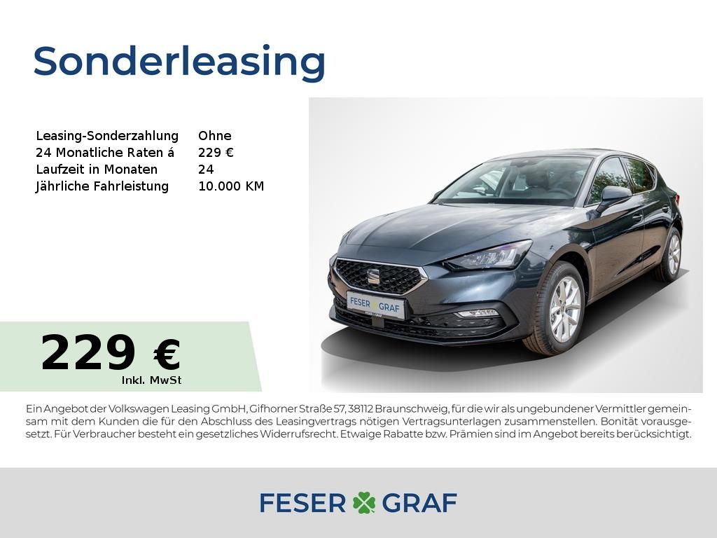 Bild des Angebotes Seat Leon Style 1.5 eTSI DSG LED/KAMERA/SHZ