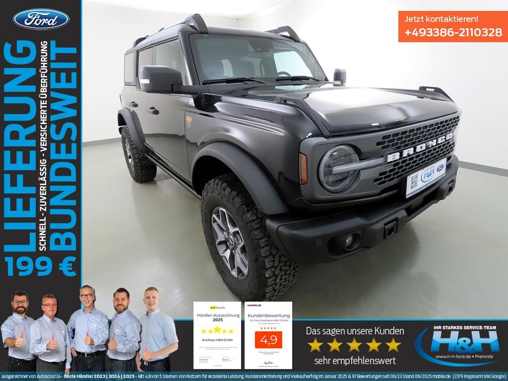 Bild des Angebotes Ford Bronco 2.7 V6 Aut 4WD BADLANDS LED+ACC+360°Kam