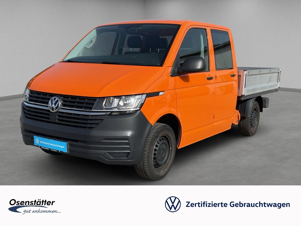 Bild des Angebotes Volkswagen T6.1 Transporter Pritsche Doka 2,0 TDI LR AHK Kl