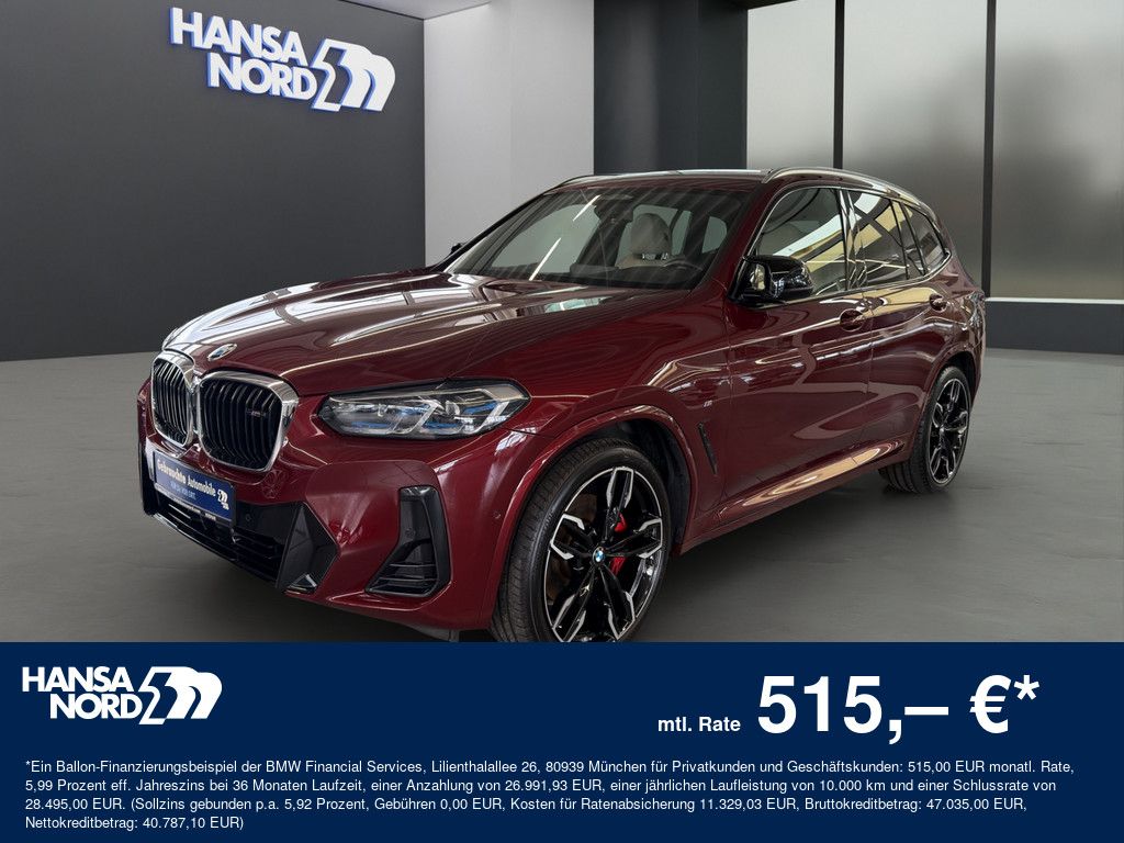 Bild des Angebotes BMW X3 M40i xDrive LASER NAVI PANO KAMERA 21" AHK