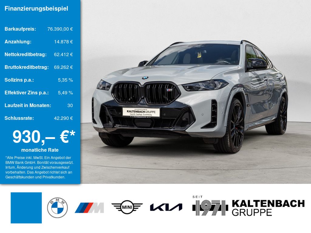 Bild des Angebotes BMW X6 M60i xDrive FACEL. PANO 360° LED ACC NAVI H/K