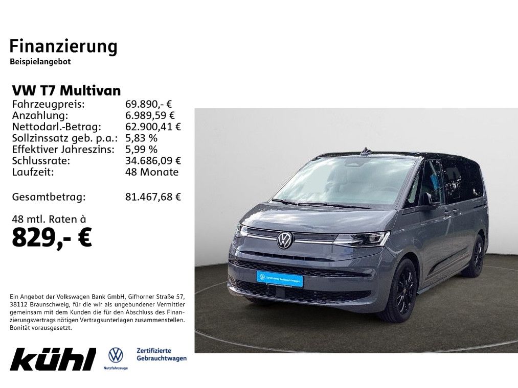 Bild des Angebotes Volkswagen T7 Multivan 1.5 TSI eHybrid DSG 4M 7.Sitzer Edit