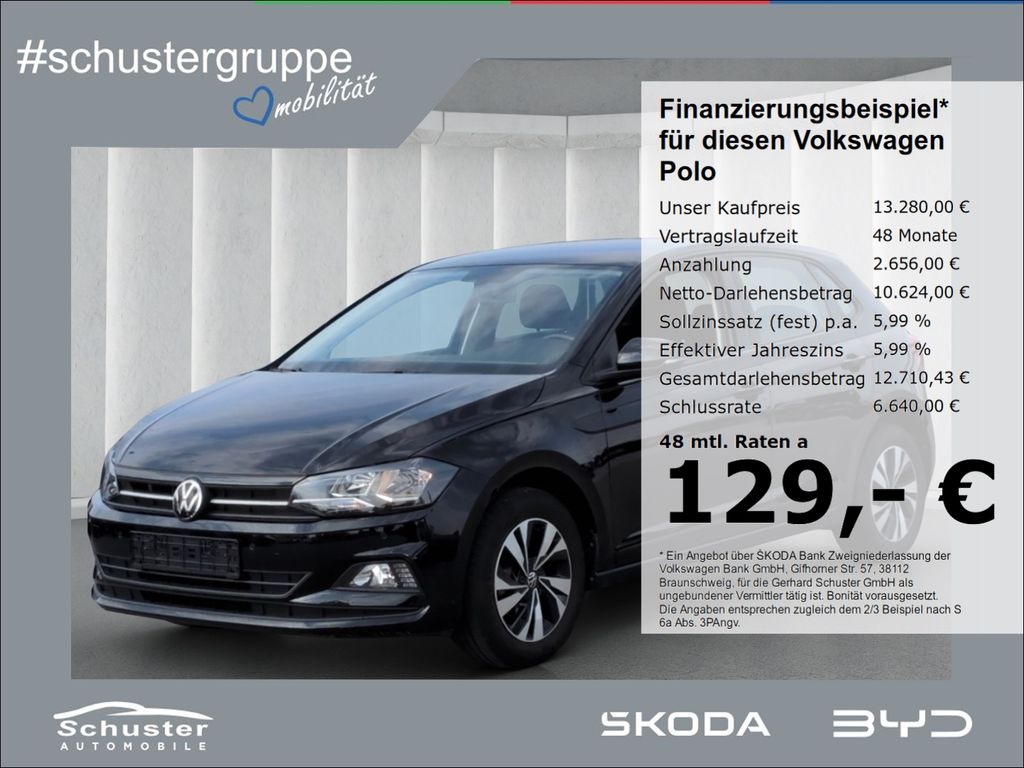 Bild des Angebotes Volkswagen Polo VI Comfortline 1.0*PDCv+h 2Z-Klima AppConn